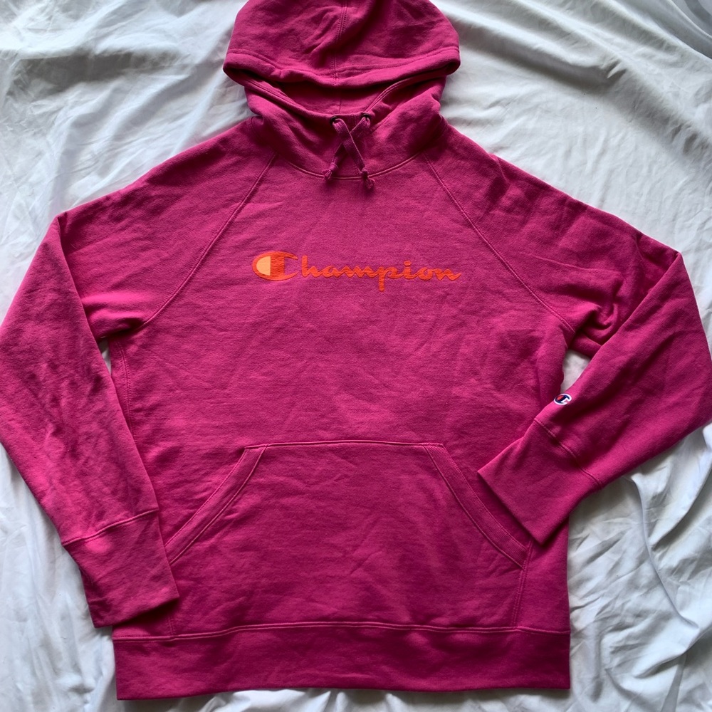 Pink Champion Hoodie
